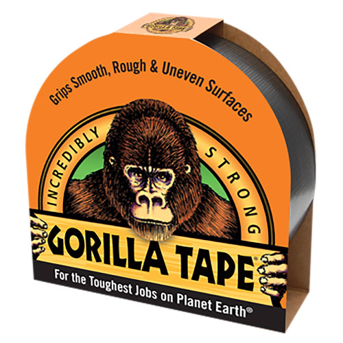 GORILLA TAPE BLACK | EXTRA STRONG | 11mtr ROLL