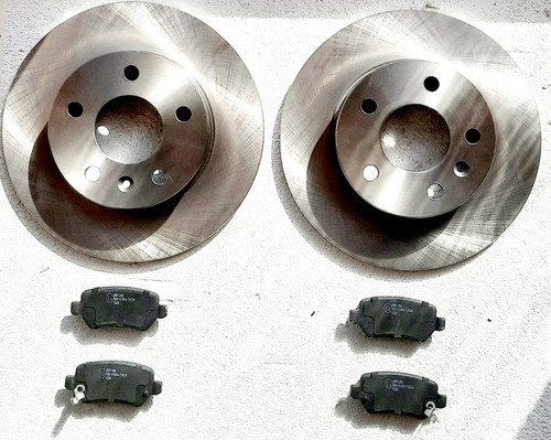 Rear Brake Pads & Discs for Opel Astra  2004 to 2014