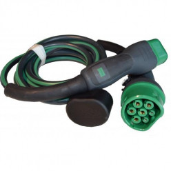 EVBox Type 2 Charging Cable 380V-480V  32A 4 Metres 