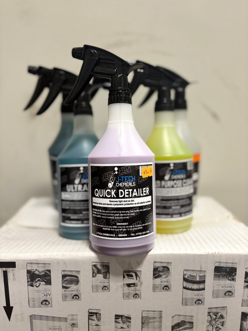 J-TECH Chemicals Quick Detailer 750ml Spray Bottle