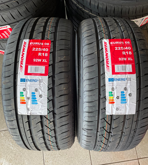 新品】FRONWAY EURUS08 215/40ZR18-89W:4本セット Buy Tyres 新品】FRONWAY EURUS08 215/40ZR18-89W:4本セット Buy Tyres