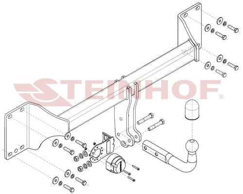 Tow Bar for Audi E-Tron GEN & GEA Sportback