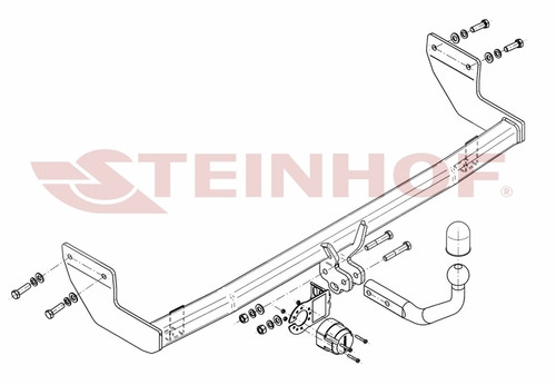 Tow Bar for Hyundai iX20