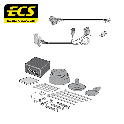 Dedicated Electrics Kit 7Pin - Transit Custom V710 07/2023 Onwards