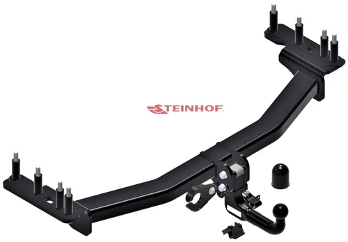 Detachable Tow Bar for Land Rover Discovery Sport (L550) 4WD (with spare wheel in boot) - 2014 to 2019