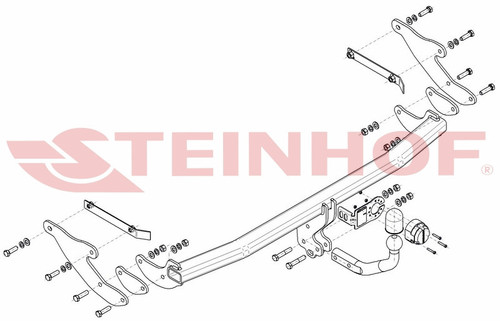 Tow Bar for Renault Kadjar from 10/2018 onwards