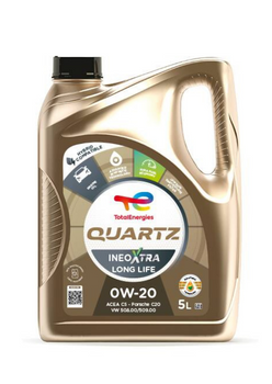 0W-20 TOTAL QUARTZ EXTRA LONG LIDE ENGINE OIL - 5Ltr