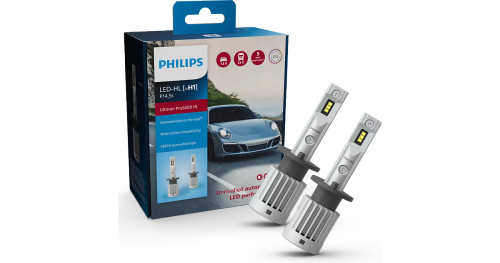 PHILIPS Ultinon Pro9200 HL 12V/24V H1 Car/Truck LED bulbs X 2 - 55W
