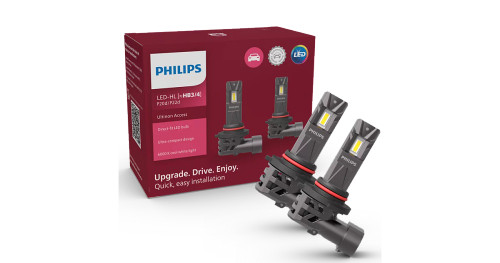 PHILIPS Ultinon Access  HB3, HB4 Car Headlight LED BULBS X 2