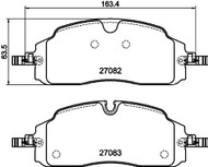 FRONT BRAKE PADS for FORD TRANSIT CUSTOM V710