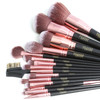 Deluxe 15 Piece Rose Gold Brush Set