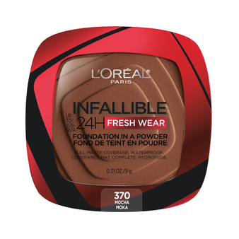 L'Oreal Paris Infallible 24H Foundation in a Powder 370 Mocha