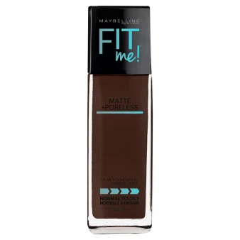 Maybelline Fit Me Matte + Poreless Liquid Foundation Makeup – 380 Espresso