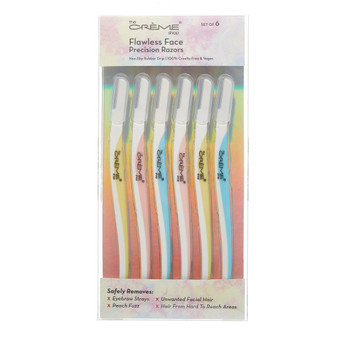 The Creme Shop Flawless Face Precision Razors X 6