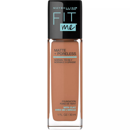 Maybelline fit Me Matte + Poreless Foundation 338 Spicy Brown