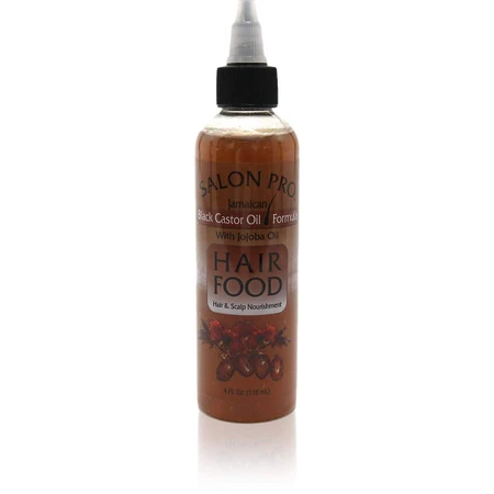 Salon Pro Hair Food - Black Castor Oil Formula with Jojoba Oil