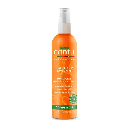 Cantu Shea butter Natural hair coil calm detangler