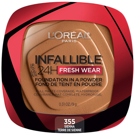 L'Oreal Paris Infallible 24H Foundation in a Powder 355 Sienna