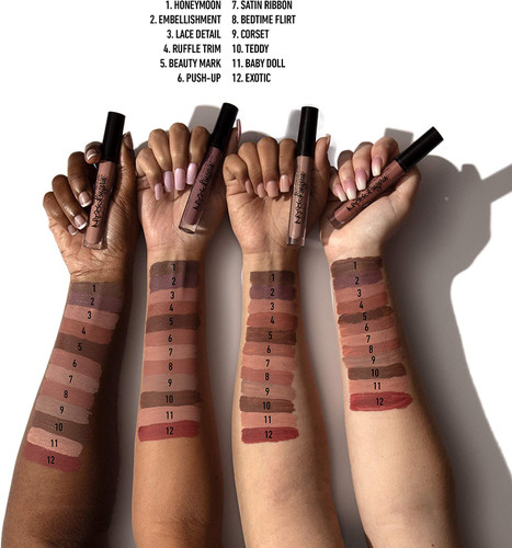 NYX Matte  Lip Lingerie - Teddy