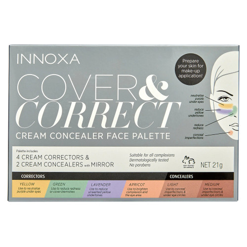 Innoxa Prime, Cover & Correct Face Palette