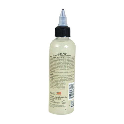 Salon Pro Hair Food, Coconut Oil With Almond & Olive Oil