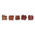 I Heart Revolution Mini Chocolate Eyeshadow Palette Milk Chocolate Ganache