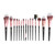 Deluxe 15 Piece Rose Gold Brush Set