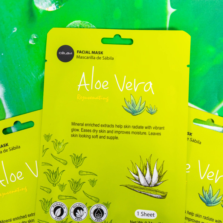 Celavie Aloe Vera Skin Rejuvenating Face Mask 