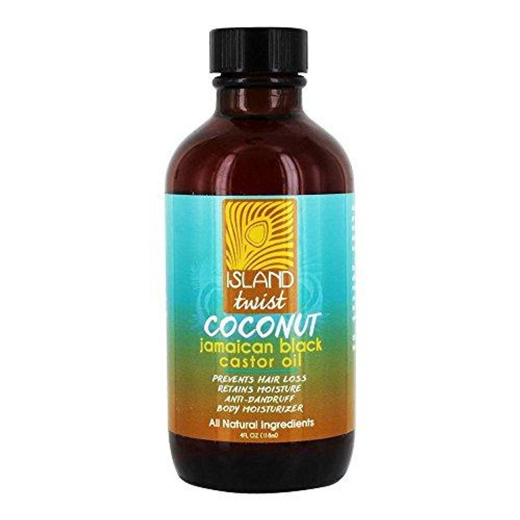 Island Twist Jamaican Black Castor Oil Coconut 112ml