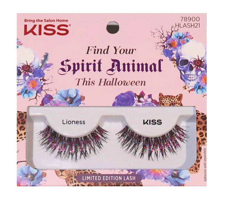 Kiss Spirit Animal Limited Edition Halloween Glitter  Eyelashes - Lioness