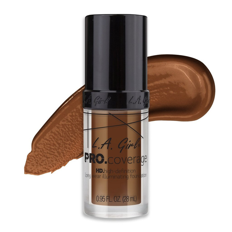 L.A Girl Pro Coverage Illuminating Foundation - Rich Cocoa