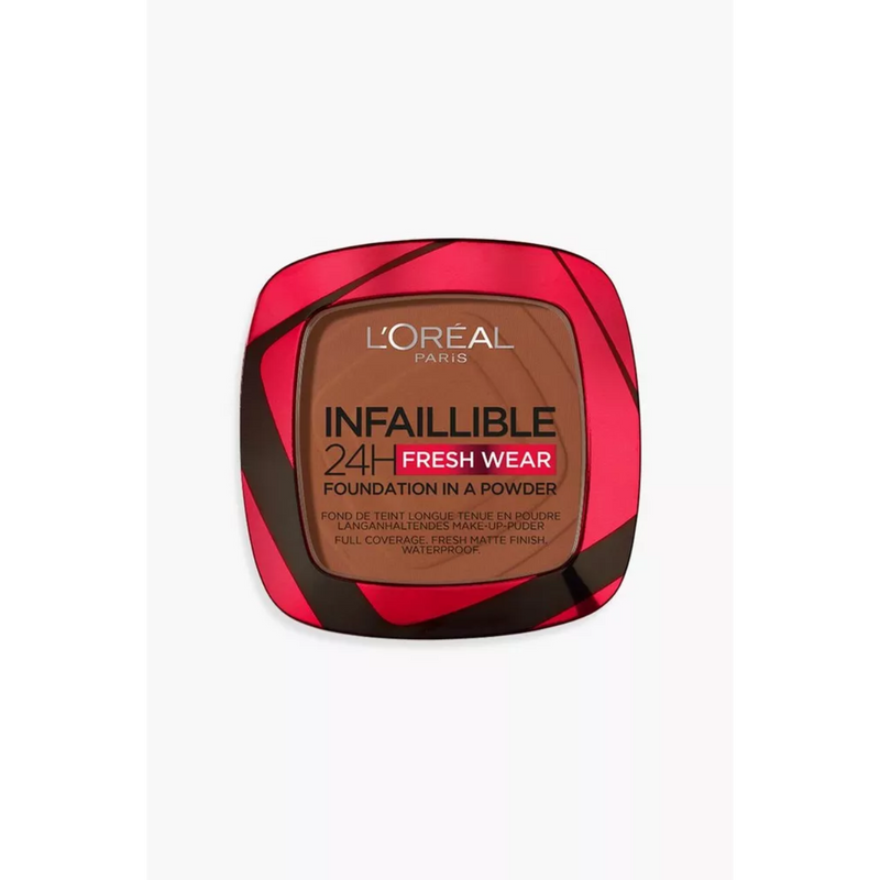 L'Oreal Paris Infallible 24H Foundation in a Powder 375 Deep Amber