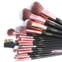 15 Piece Rose Gold Brush Collection
