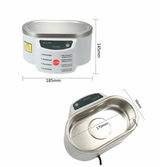 628ml  Ultrasonic Jewelry Steam Cleaner Machine