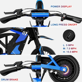 Electric Dirt Bike 300W Electric Motorcycle for Kids