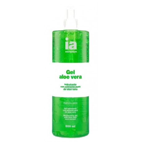 Interapothek gel hidratante puro aloe vera 500 mL