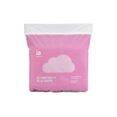 Interapothek compresas de algodón 20 U
