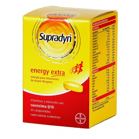 Supradyn energy extra 30 comprimidos