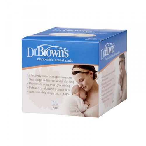 Dr brown's discos absorbentes lactancia 60 UDS