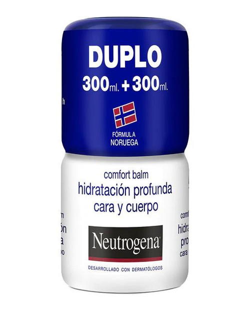 Duplo bálsamo hidratación profunda cara y cuerpo neutrogena