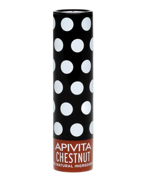 Bálsamo labial hidratante castaña apivita