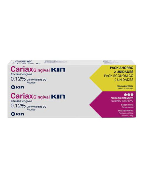 Pack 2x1 cuidado de encías cariax gingival kin