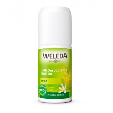 Weleda desodorante roll-on de citrus