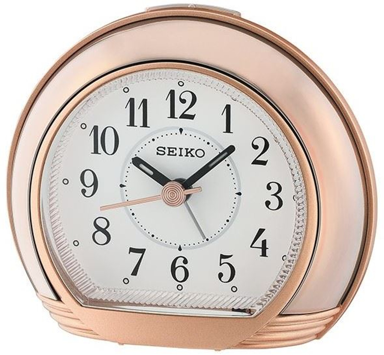 Seiko Bedside Alarm Clock | QHE178P | Amber Trading UK