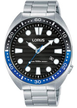 Lorus Men's Analogue Quartz Watch with Stainless Steel Bracelet RH921LX9