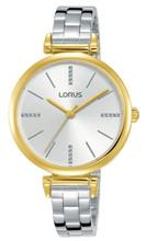 Lorus Women's Analogue Watch with Stainless Steel Bracelet & Silver Dial RG236QX9