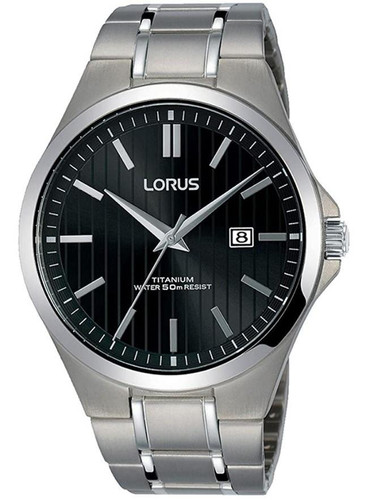 Lorus Men's Analogue Quartz Watch with Titanium Bracelet RH991HX9
