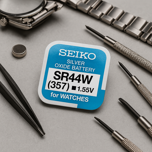 Seiko 357 SR44W 1.55V Silver Oxide Watch Battery
