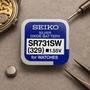 Seiko 329 SR731SW 1.55V Silver Oxide Watch Battery