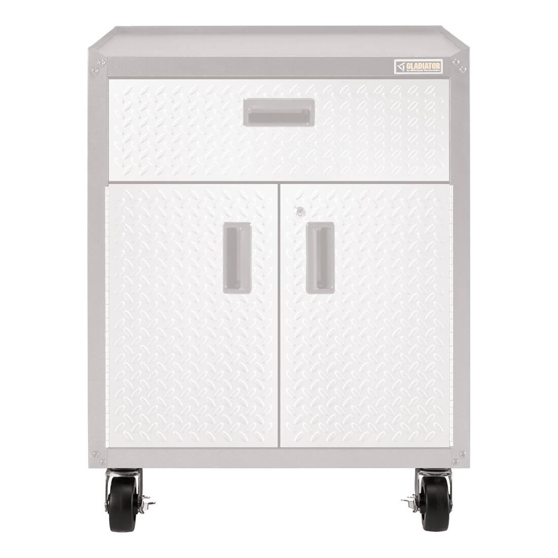 Gladiator GACK04KDSX Ready-to-Assemble Modular GearBox Caster Kit